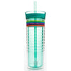 Double Wall Bottle with Straw Lid