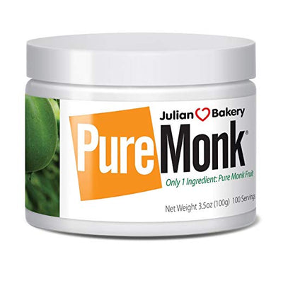 Pure Monk Monk Fruit 100 Servings 3.5 oz Paleo Sugar Free Sweetener