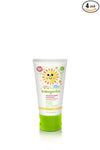 Babyganics Mineral-Based Sunscreen 50 SPF, On-The-Go 2-Ounce Tube (Pack of 4), P