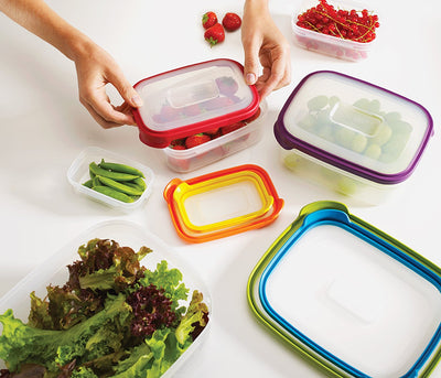Plastic Food Storage Containers Set