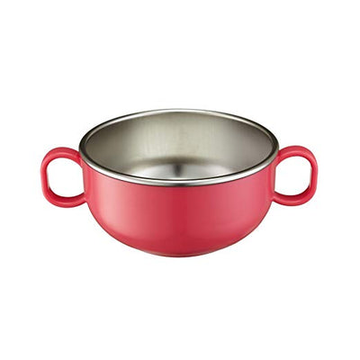 Smart Stainless Steel Bowl with Handles for Babies, Toddlers and Kids